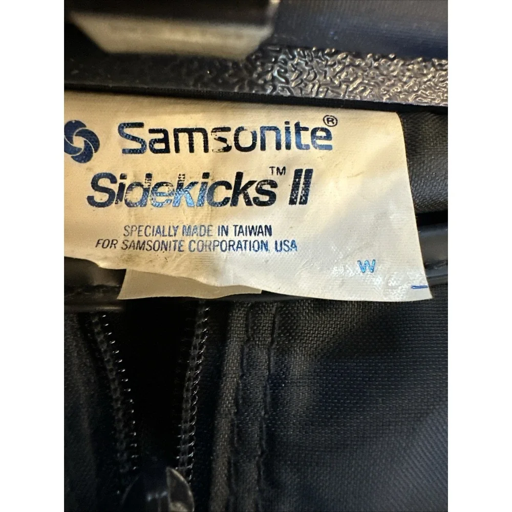 Vtg‎ Samsonite Profile Hanging Garment Travel Bag Bi Fold Luggage Business Carry